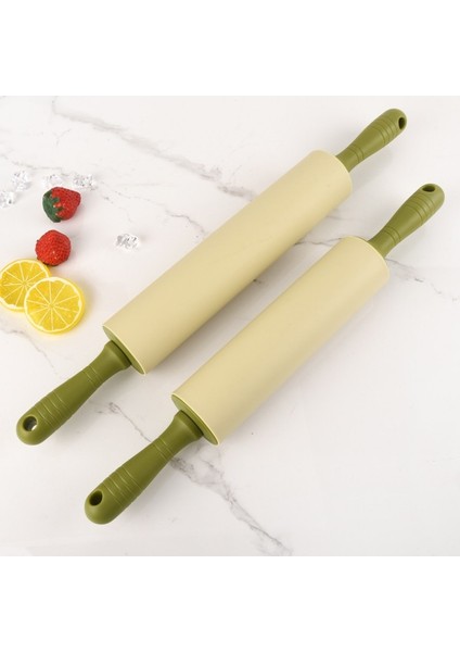 Stil 3 46.5x5.5x5.5 cm Silikon Yapışmaz Fondan Oklava Çocuklar Için Fondan Kek Hamur Açma Makinesi Dekorasyon Kek Rulo El Sanatları Pişirme Pasta Araçları (Yurt Dışından) fırsatları