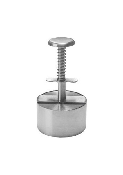 8 cm 304 Paslanmaz Çelik Hamburger Et Presi Burger Patty Maker Kalıp Manuel Kek Sığır Eti Pirinç Presi Kalıpları Yapmak Mutfak Izgara Et Aracı (Yurt Dışından)