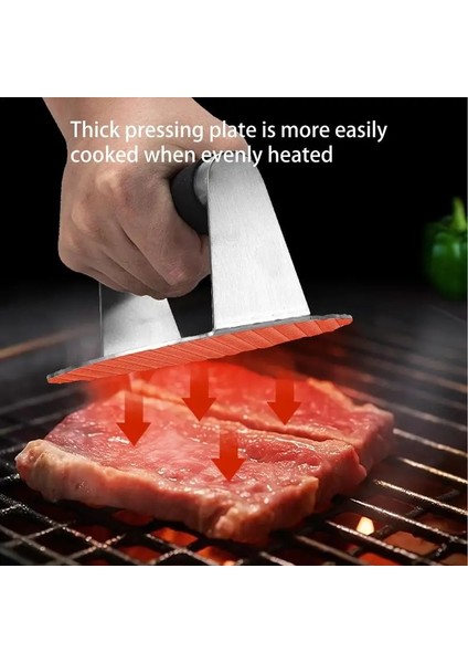 Hamburger Presi Hamburger Presi Mutfak Burger Presi Izgara Barbekü Burger Makinesi Hamburger Kalıp Köftesi Sığır Presi Kalıp Mutfak Izgara Aksesuarları (Yurt Dışından)