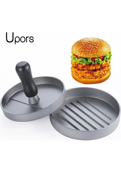 Burger Presi Upors Dıy Hamburger Presi Köftesi Makinesi Kalıp Patty Et Burger Presi Yapımı Hamburger Köftesi Burger Mutfak Pişirme Araçları (Yurt Dışından)