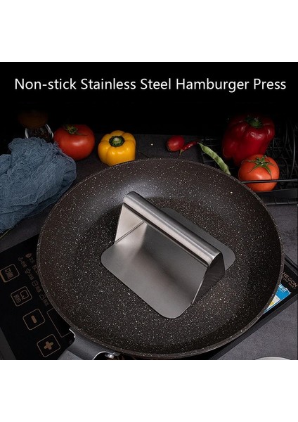 Yuvarlak Paslanmaz Hamburger Presi Çelik Et Sığır Burger Presi Barbekü Pastırma Izgara Patty Yapma Et Araçları Mutfak Aksesuarları (Yurt Dışından) modelleri