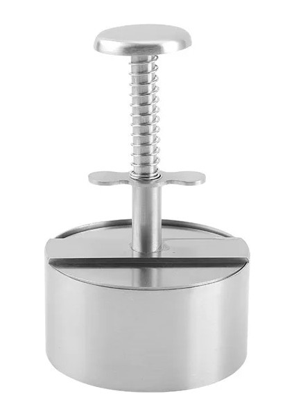 80MM Burger Presi Patty Maker Alüminyum Bahar Yapışmaz Burger Presi Et Makinesi Ayarlanabilir Et Presi Burger Mutfak Gıda Kalıp (Yurt Dışından)