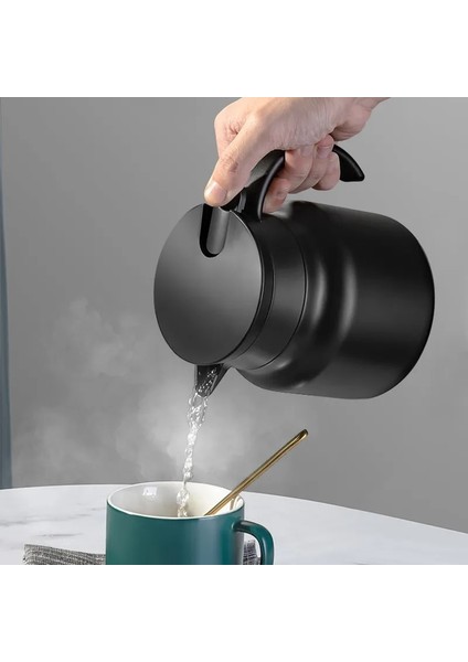 Beyaz 800 ml 800/1000 ml Büyük Kapasiteli Su Isıtıcısı Paslanmaz Çelik Cezve Isı Yalıtımı Taşınabilir Çaydanlık Kahve Filtresi Coffeeware (Yurt Dışından) fiyatları