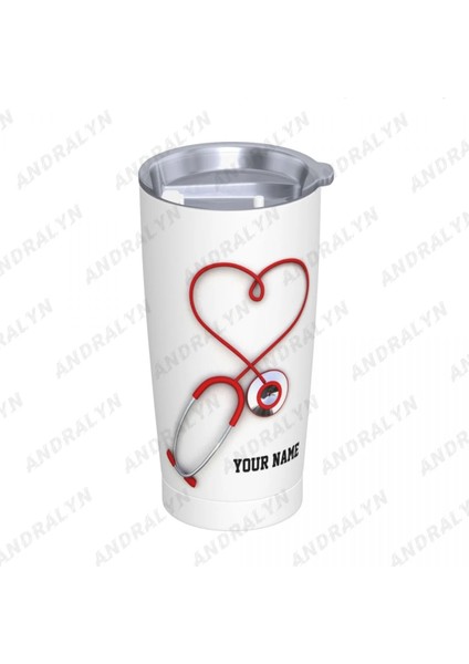 Sarı 400-600 ml Hastane Özelleştirme Stetoskop 2023 Doktorlar Hediye Komik ve Benzersiz Paslanmaz Çelik Kahve Fincanı Suyu Içme Sofra (Yurt Dışından) modelleri