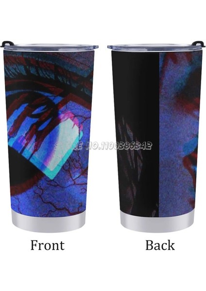 20 Oz Korku Anime Estetiği-????seyahat Kupa Termo Bardak Araba Termos Kupa Çay Su Kahve Korku Anime Estetik Kızlar Mavi Gözler Sc (Yurt Dışından) indirimleri