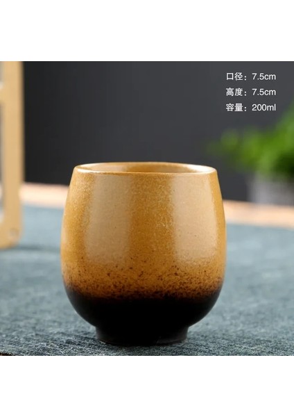 B Jıa Guı Luo Seramik 200 ml Kahve Fincanları Japon Tarzı Fincan Kahve Fincanı Çay Fincanı Çay Bardağı Coffeeware G044 (Yurt Dışından)