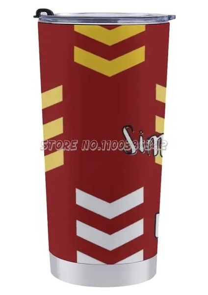 20 Oz Lise, Shs, Broncos 20 Oz Araba Bardak Seyahat Kahve Kupa Paslanmaz Çelik Yalıtımlı Kahve Içecek Çay Bardağı Lise Shs Bronc (Yurt Dışından)