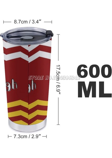 20 Oz Lise, Shs, Broncos 20 Oz Araba Bardak Seyahat Kahve Kupa Paslanmaz Çelik Yalıtımlı Kahve Içecek Çay Bardağı Lise Shs Bronc (Yurt Dışından) fırsatları