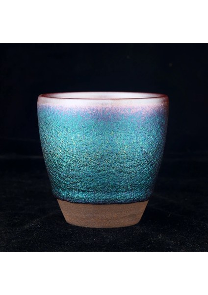 JZ229 Çin Antik Stil Seramik Kahve Kupa Rüya Renk Tumbler Doğal Tenmoku Sır Çay Süt Bira Kupası Su Bardağı/jianzhan (Yurt Dışından)