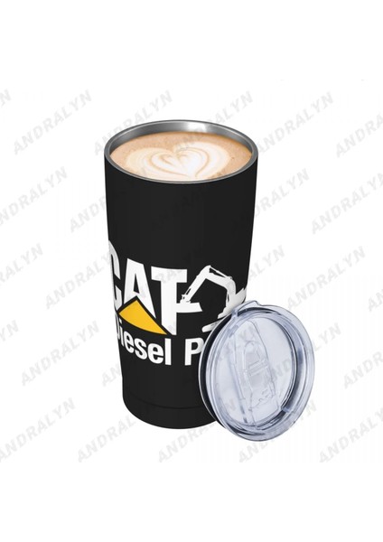 Beyaz 400-600 ml Dizel Güç Paslanmaz Çelik Kahve Kupa Kapaklı Kupa Bira Kupaları Çay Bardağı Metal Bardak Içecek Saman Seyahat Bardakları (Yurt Dışından) fırsatları