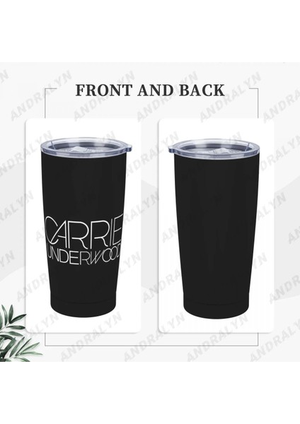 Menekşe 400-600 ml Carrie Underwood Paslanmaz Çelik Kahve Kupa Kapaklı Kupa Bira Kupaları Çay Bardağı Metal Bardak Içecek Saman Seyahat Bardakları (Yurt Dışından) indirimleri
