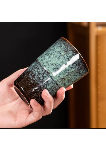 Kırmızı Bir Çin Kung Fu Expresso Kahve Kupa Porselen Çay Fincanı Su Bira Kulplu Fincan Drinkweare (Yurt Dışından)
