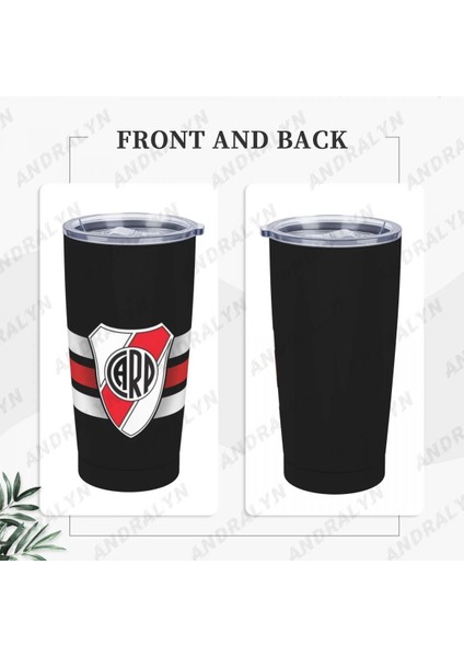 Turuncu 400-600 ml Kalbimin Çizgileri Nehir Plaka Arjantin Paslanmaz Çelik Kahve Kupa Kapaklı Kupa Bira Kupaları Çay Bardağı Metal Bardak (Yurt Dışından)