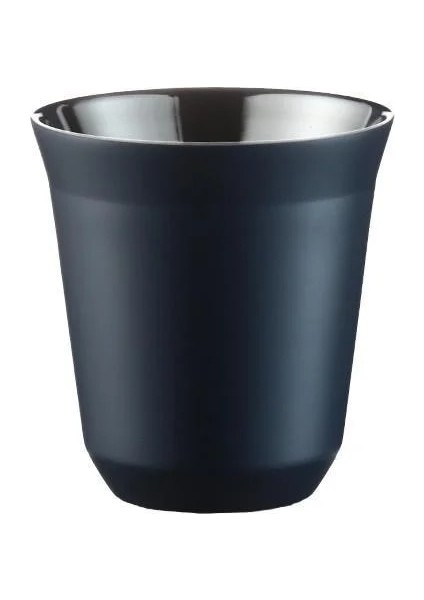 Stil 1 80ML 80ML Nespresso Fincan Kahve Fincanları Businnes Stil Özgünlük Mini Altın Paslanmaz Çelik Drinkware Bardak 1 Adet Tazas (Yurt Dışından)