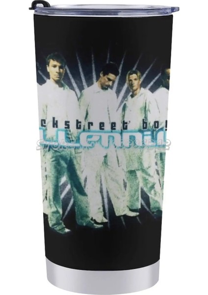 20 Oz Backstreet Boys Vintage 90'lar Backstreet Boys Millennium Pop Seyahat Fincan Vakum Yalıtımlı Sızdırmaz Termos Kahve Kupa Bsb Backstre (Yurt Dışından)