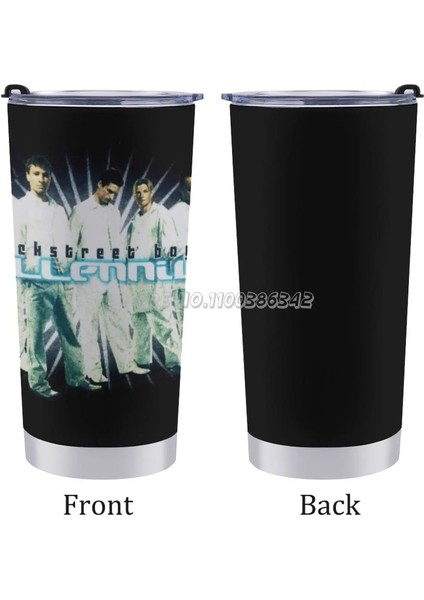 20 Oz Backstreet Boys Vintage 90'lar Backstreet Boys Millennium Pop Seyahat Fincan Vakum Yalıtımlı Sızdırmaz Termos Kahve Kupa Bsb Backstre (Yurt Dışından)