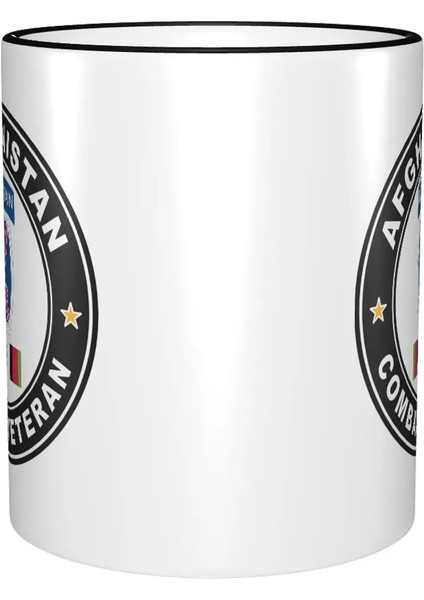 Pembe 11 Oz Seramik Kahve Kupaları Çay Bardağı 10TH Dağ Bölümü Afganistan Savaş Kıdemli Çıkartması Eski Asker Için En Iyi Hediye (Yurt Dışından) modelleri