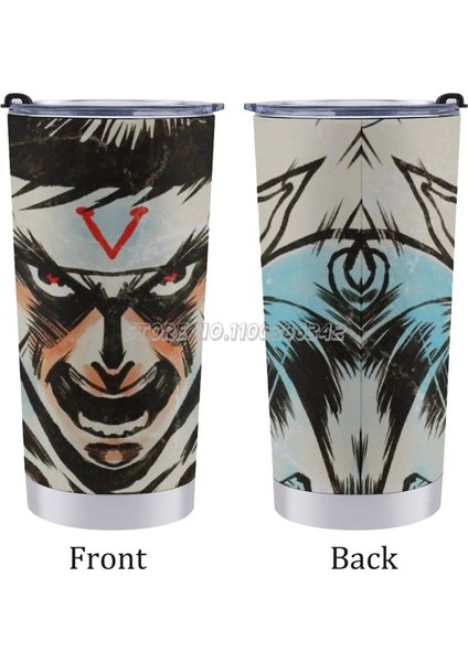 20 Oz Jin Saotome ( Cyberbots ) Seyahat Kupa Termos Bardak Araba Termos Kupa Çay Su Kahve Jin Blodia Punch Blodia Vulcan Vs (Yurt Dışından)