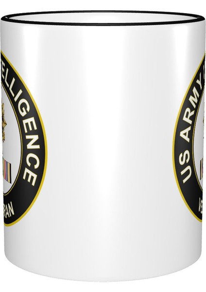 Kırmızı 11 Oz Ordu-Istihbarat-Kolordu-Körfez-Savaş-Gazi-Çıkartması Bira Bardağı Porselen Kahve Kupa Çay Bardağı 11OZ Seramik Kupalar (Yurt Dışından) modelleri