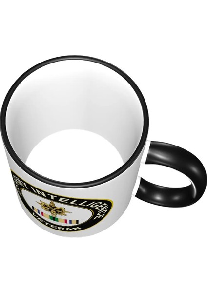 Kırmızı 11 Oz Ordu-Istihbarat-Kolordu-Körfez-Savaş-Gazi-Çıkartması Bira Bardağı Porselen Kahve Kupa Çay Bardağı 11OZ Seramik Kupalar (Yurt Dışından) indirimleri