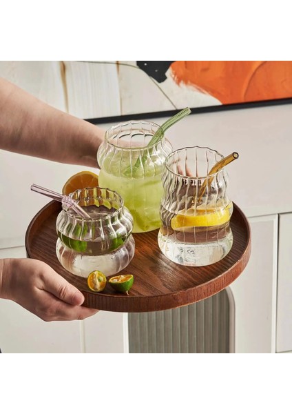 Şerit B-530ML 410-865ML 18OZ Cam Kahve Kupaları Süt Kupası Cam Isıya Dayanıklı Içme Bardakları Kahvaltı Fincan Su Bardağı Büyük Kapasiteli Tumbler (Yurt Dışından) modelleri
