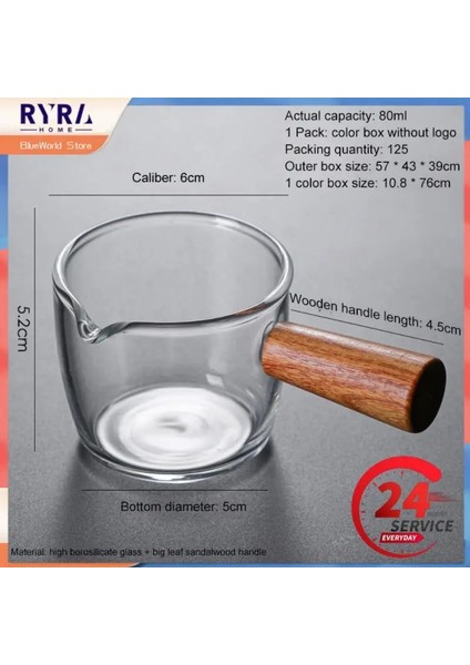 Stil 1 Dekantör Ağzı Cam Ölçüm Kabı Ahşap Saplı Cam Şeffaf Ölçekli Ölçüm Kabı Mutfak Pişirme Araçları Süt Sürahisi Mutfak Premium (Yurt Dışından) indirimleri