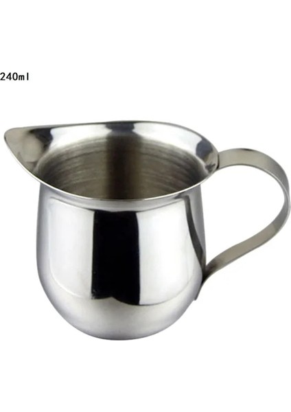 240ML 30-300ML 60/90/150/300ML Paslanmaz Çelik Süt Sürahisi Bardak Köpürtücü Kahve Latte Sanat Çiçek Fincan Espresso Cappuccino Makinesi Süt Köpürtücü Sürahi (Yurt Dışından)