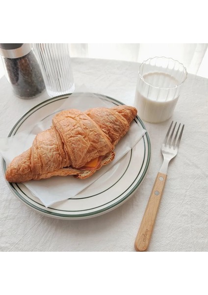 260 ml 350 ml Oluklu Cam Çizgili Bardak Isıya Dayanıklı Çay Bardağı Süt Kupası Milkshake Bardak Çok Amaçlı Hafif Kahvaltı Fincan Trompet (Yurt Dışından)