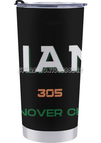 20 Oz Miami Futbol Ciro Zinciri 305 20 Oz Araba Bardak Seyahat Kahve Kupa Paslanmaz Çelik Yalıtımlı Kahve Içecek Çay Bardağı Bastonlar Acc (Yurt Dışından) fırsatları