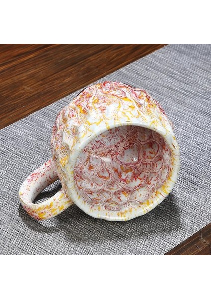 Stil 5 200-400 ml Yaratıcı Retro Kahve Fincanı Seramik Fırın Değişimi Kupa Renkli Sır Çay Su Bardağı Mutfak Oturma Odası Ev Moda Içme Gereçleri (Yurt Dışından) fırsatları