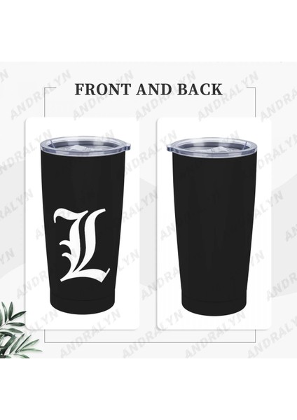 Menekşe 400-600ML Anime Death Note Paslanmaz Çelik Kahve Fincanı Termal Kupa Garrafa Termica Cafe Kaymaz Seyahat Araba Yalıtımlı Şişe (Yurt Dışından) indirimleri