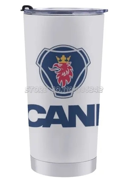 20 Oz Isimsiz 20 Oz Araba Bardak Seyahat Kahve Kupa Paslanmaz Çelik Yalıtımlı Kahve Içecek Çay Bardağı (Yurt Dışından)