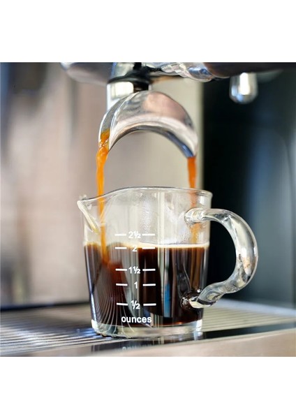 Çift Ağızlı Ons Bardak 70ML Isıya Dayanıklı Cam Ölçüm Kabı Jigger Espresso Kahve Için Küçük Süt Fincanı Ölçekli (Yurt Dışından) fiyatları
