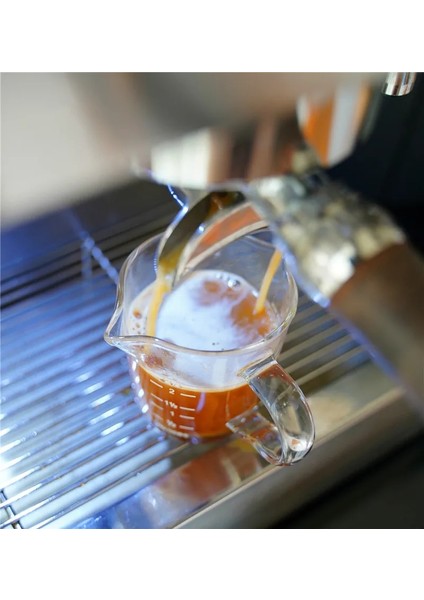 Çift Ağızlı Ons Bardak 70ML Isıya Dayanıklı Cam Ölçüm Kabı Jigger Espresso Kahve Için Küçük Süt Fincanı Ölçekli (Yurt Dışından) fırsatları