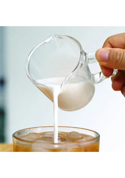 Çift Ağızlı Ons Bardak 70ML Isıya Dayanıklı Cam Ölçüm Kabı Jigger Espresso Kahve Için Küçük Süt Fincanı Ölçekli (Yurt Dışından) indirimleri