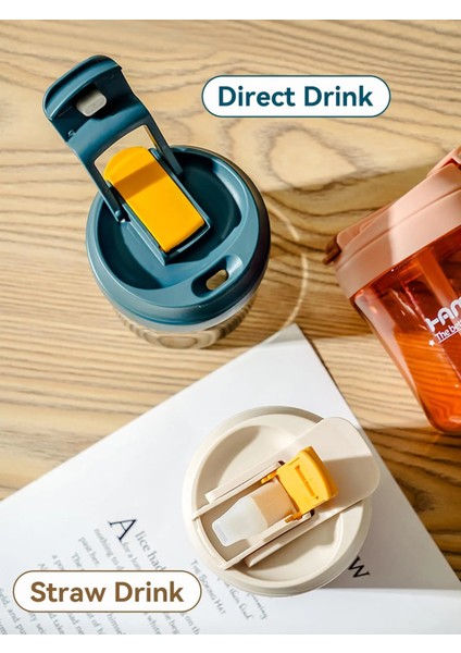 Beyaz Worthbuy Kullanımlık Kapaklı Kahve Fincanları Taşınabilir Saman Bardak Çay Süt Espresso Bardak Plastik Bardaklar Çocuklar Için (Yurt Dışından) fırsatları