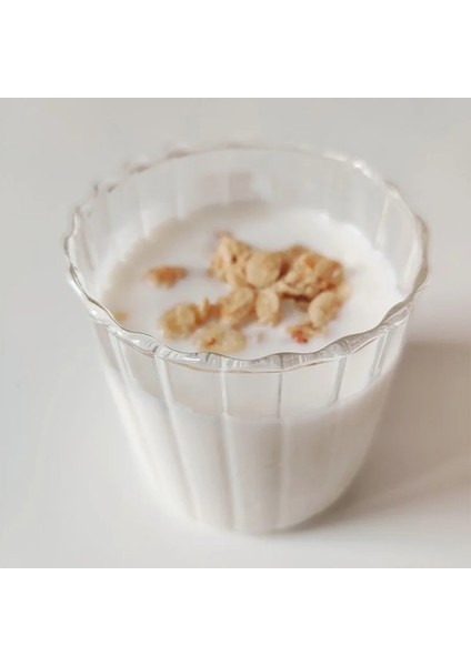 350ML 260ML/350ML Cam Çizgili Bardak Isıya Dayanıklı Şeffaf Çay Bardağı Süt Kahve Fincanı Milkshake Fincan Hafif Kahvaltı Fincan Drinkware (Yurt Dışından)