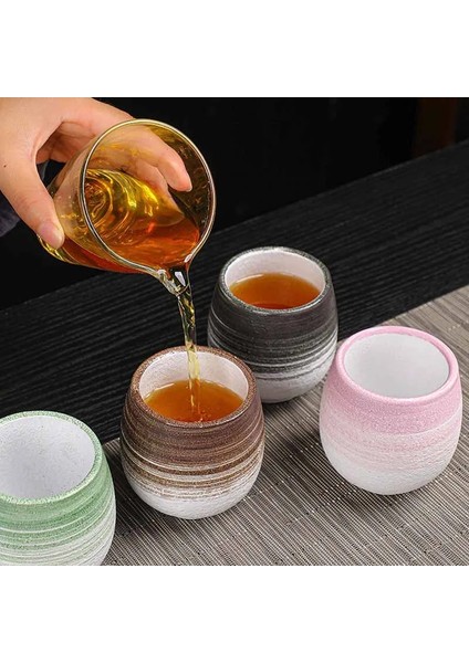 Bir Luwu Seramik Çay Bardağı Porselen Çay Fincanları Arapça Kahve Espresso Bardakları Çay Bardağı 150ML (Yurt Dışından)