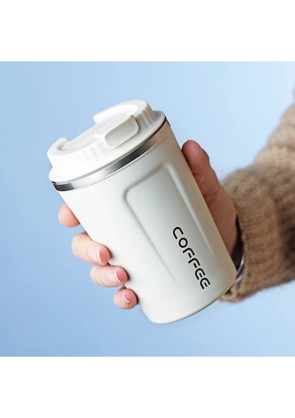 510ML Siyah Xiaomi 80/510ML Paslanmaz Çelik Kahve Kupa Sızdırmaz Termos Seyahat Termal Termos Yalıtımlı Bardak Süt Çay Su Şişesi (Yurt Dışından) modelleri