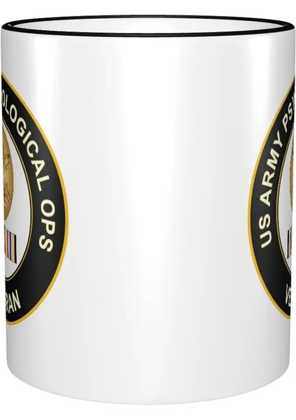 Gökyüzü Mavi 11 Oz Kahve Kupaları Çay Mugen Ordu Psikolojik Harekat Kolordu Körfez Savaşı Gazisi Ev Çıkartması Sofra Kahve Eşyaları Drinkware Bardaklar (Yurt Dışından) modelleri