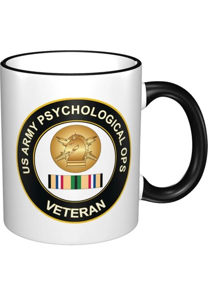 Gökyüzü Mavi 11 Oz Kahve Kupaları Çay Mugen Ordu Psikolojik Harekat Kolordu Körfez Savaşı Gazisi Ev Çıkartması Sofra Kahve Eşyaları Drinkware Bardaklar (Yurt Dışından) fırsatları