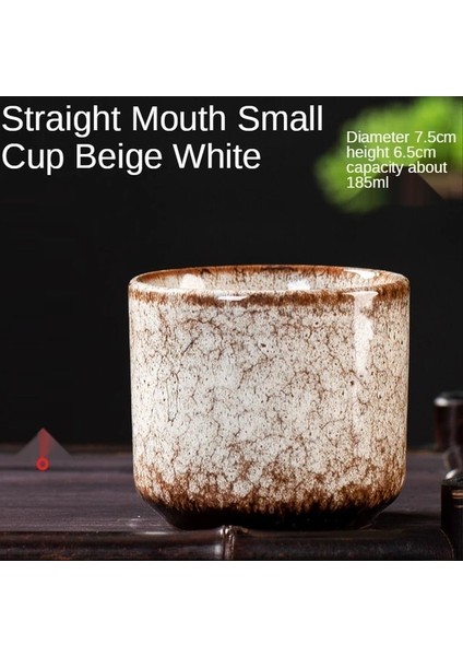 Beyaz Bir Çin Kung Fu Expresso Kahve Kupa Porselen Çay Fincanı Su Bira Kulplu Fincan Drinkweare (Yurt Dışından)