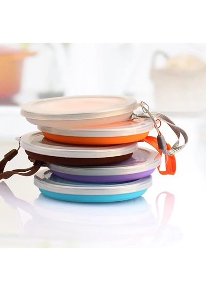 Şeffaf 270ML Katlanır Bardaklar 270ML Bpa Ücretsiz Gıda Sınıfı Su Bardağı Seyahat Silikon Geri Çekilebilir Renkli Taşınabilir Açık Kahve Handcup (Yurt Dışından)