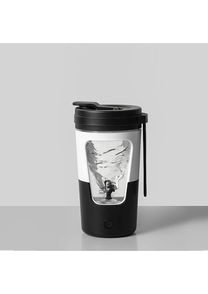 Pembe 430ML Elektrikli Karıştırma Bardağı Tam Otomatik Spor Shake Bardağı Şarj Edilebilir Taşınabilir Kahve Milkshake Karıştırma Bardağı (Yurt Dışından)
