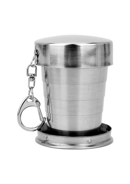 75ML Taşınabilir Paslanmaz Çelik Kahve Kupa Katlanabilir Bardak 75ML/150ML/250ML Açık Seyahat Katlanabilir Teleskopik Yürüyüş Kamp Su (Yurt Dışından)