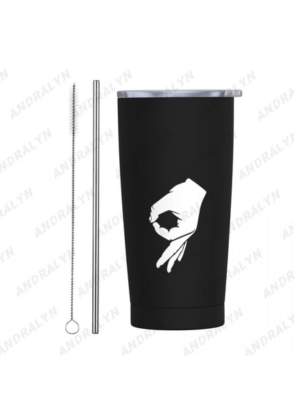 Mor 400-600 ml Tamam El Işareti Paslanmaz Çelik Termal Kupa Kahve Yalıtımlı Bardak Için Termo Şişeler Kaymaz Seyahat Araba Yalıtımlı Şişe (Yurt Dışından)