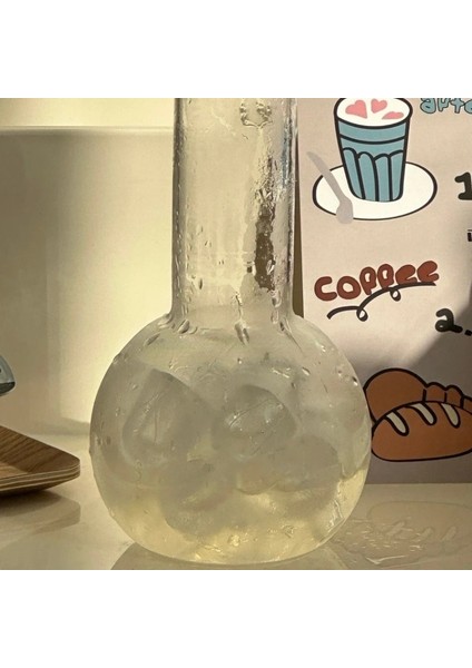 400 ml Şeffaf Cam Kahve Fincanı Suyu Süt Çay Bardağı Şarap Kahve Demlikleri Cam Dekorasyon Kavanoz Isıya Dayanıklı Coffeeware Içme Çiçek Vazo Cam (Yurt Dışından)