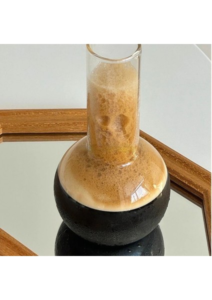 400 ml Şeffaf Cam Kahve Fincanı Suyu Süt Çay Bardağı Şarap Kahve Demlikleri Cam Dekorasyon Kavanoz Isıya Dayanıklı Coffeeware Içme Çiçek Vazo Cam (Yurt Dışından)