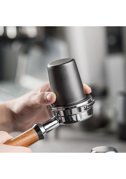 Gümüş 51MM 51/54/58MM Espresso Kahve Dozaj Yakalayıcı Bardak Toz Besleyici Makinesi Dayanıklı Parça Aşınma Distribütörü Coffeeware Aksesuarları (Yurt Dışından) fırsatları