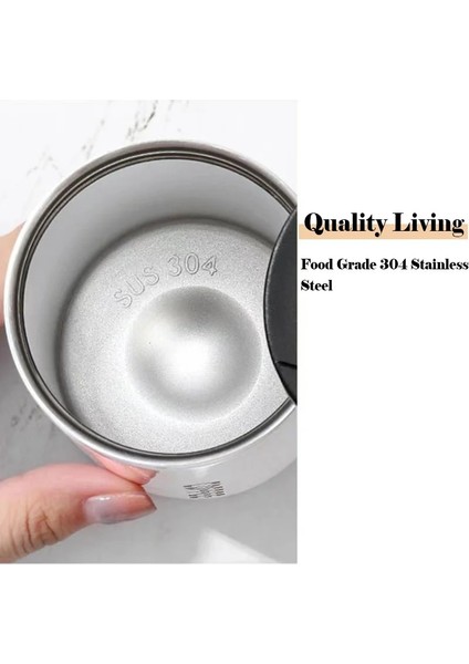 Gradyan Mor 300ML 350ML / 500ML 304 Paslanmaz Çelik Süt Çay Kahve Kupa Sızdırmaz Termos Kupa Seyahat Termal Bardak Termosmug Su Şişesi Hediyeler Için (Yurt Dışından) indirimleri